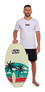 Prancha Skimboard Raso Madeira 35 Polegadas 88,9cm Surf Maré