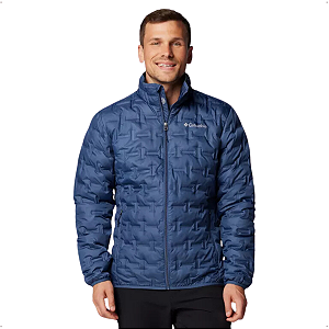Jaqueta Columbia Delta Ridge II Azul Dark Mountain Masculino