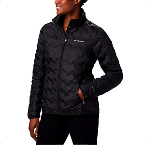 Jaqueta Columbia Delta Ridge II Down Preta Feminina