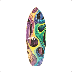 Prancha De Equilíbrio Balance Board Com Travas Treino Surf