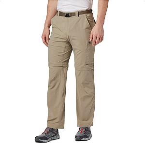 Calça Columbia Masculina Silver Ridge Convertible Cáqui