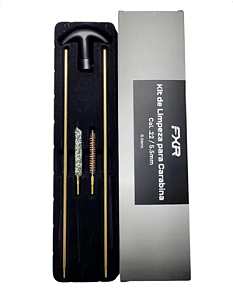 Kit Limpeza Escova Desmontável 5pcs FXR Carabina 5.5mm 22