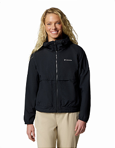 Jaqueta Columbia Corta Vento Blusão Feminino Spire Valley Preto