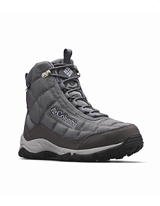Bota Columbia Masculina Firecamp Impermeável Neve Grafite Casual
