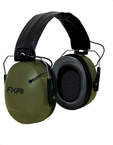 Abafador Eletrônico Fxr 25db Verde Redução Som e Ruído Verde