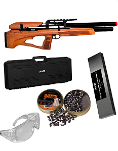 Carabina PCP Artemis P35X Madeira Bullpup 5,5 + Case + kit
