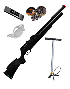 Carabina Pressão Pcp Artemis T Rex 5.5 + Bomba+Kit+Chumbinho