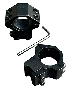 Discovery Suporte Mount Baixo Reforçado Tubo25mm Trilho 11mm