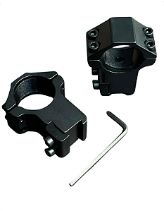 Discovery Suporte Mount Alto Reforçado Tubo 25mm Trilho 11mm