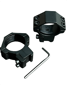 Discovery Suporte Mount Baixo Reforçado Tubo30mm Trilho 11mm