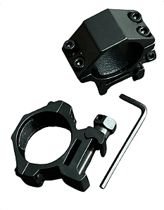 Discovery Suporte Mount Baixo Reforçado Tubo30mm Trilho 22mm