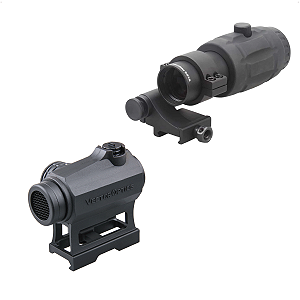 Red Dot Tatico Gen 3 1x22 Ipx6 + Lupa Magnifier Vector 3x26