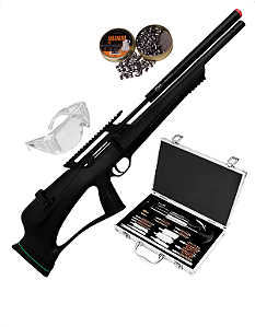 Carabina Pressão T-Rex Bullpup PCP Artemis 5.5+chumbinho+kit