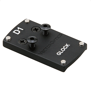 Mount Adaptador Placa Plate Vector de Red Dot Para Glock