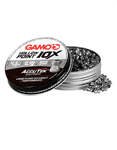 Chumbinho Gamo Hollow Point 10x Accu Tek Series 500un 4,5mm