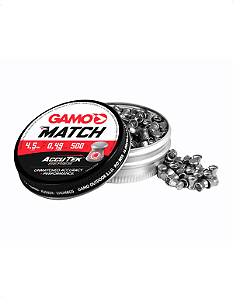 Chumbinho Gamo Match Accu Tek Series 500un Carabina 4,5mm