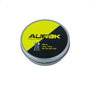 Chumbinho Aurok Hollow Point 5.5mm Destruição Carabina 250un