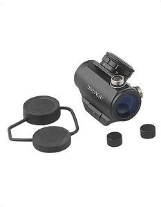 Red Dot Discovery 1x22 DS 11 Níveis com Mount Alto Trilho 22mm Picatinny para Carabina de Pressão, PCP e Airsoft
