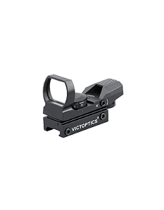 Mira Red Dot Vector Victoptics Z1 Visão Holográfica 22mm 1x23x34 RDSL15 4 Retículos para Carabina de Pressão, PCP e .22