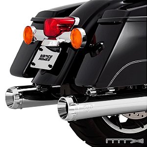 Ponteira Vance & Hines Daytona 400 - Cromada - Touring 2017 - 2023