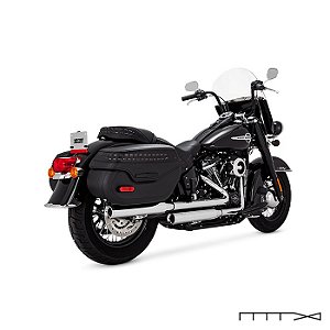 Ponteira Vance & Hines Eliminator 300 - Cromada - Heritage/Deluxe 2018 - 2023