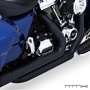 Sistema de Curvas e Junção Dresser Duals Preto - Touring 2017 - 2024 - Vance & Hines