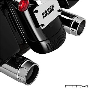 Ponteira Vance & Hines Torquer 450 - Cromada - Touring 2017 - 2026