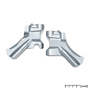 Acabamento para A Parte Superior do Quadro do Motor - Cromado - Softail 2007 - 2017 - Kuryakyn