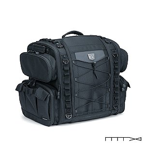 Bolsa Momentum Road Warrior 60 litros - Preta - Kuryakyn