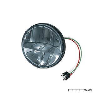 Farol Principal em Led Modelo Phase 7 - Kuryakyn Holdings Inc - Harley Davidson com Farol de 7´´