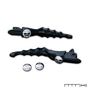 Manete Zombie - Preto - Touring 2014 - 2016 - Kuryakyn