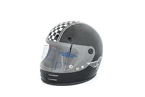 Capacete Fechado Lucca Mod. Magno VII - Customizado Por MTX imports - HD Racing Fatboy