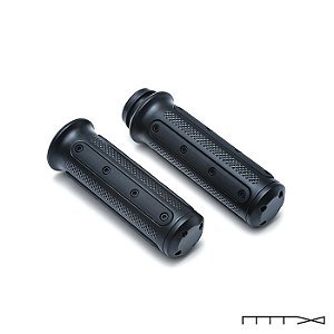 Manopla Modelo Heavy - Preta - Harley Davidson com Acelerador Eletrônico - Kuryakyn
