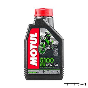 Óleo Motul 5100 15w-50 4T Semissintético