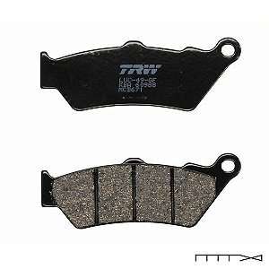 Pastilha de Freio Dianteira - BMW F800 GS Adventure 2012 - 2020 - TRW