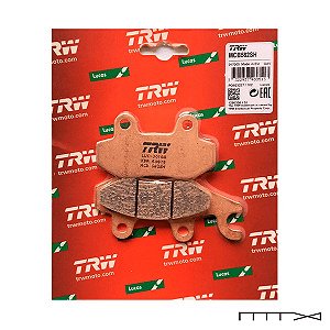 Pastilha de Freio Traseira - Triumph Bonneville T100 2017 - 2020 - TRW