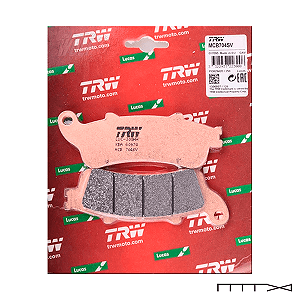 Pastilha de Freio Dianteira - Honda GL 1800 2001 - 2015 - TRW