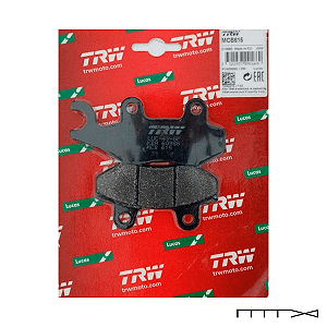 Pastilha de Freio Orgânica Dianteira TRW - Triumph Tiger 900 1993 - 2000