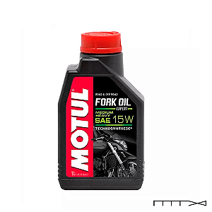 Óleo Fluido Bengala Garfo Motul Fork Oil Expert 15w 1 Litro (Medium/Heavy)
