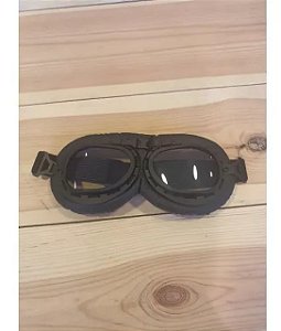 Óculos modelo Aviador na Cor Preto/Transparente