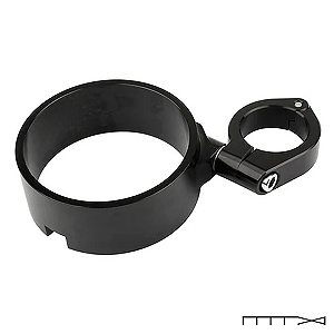 Realocador de velocímetro preto - CH Parts