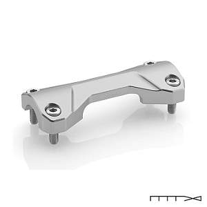 Riser para Guidão Aluminio - Ducati Multistrada 1200 2010 - 2014 - Rizoma