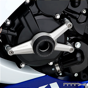 Protetor de Motor do Lado Esquerdo Modelo Shape - Suzuki Gsxr 750 2007 - 2011 - Rizoma