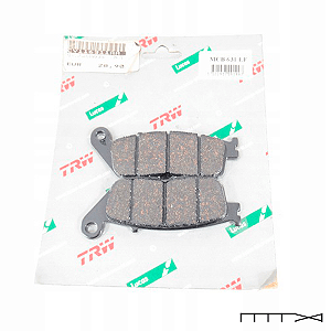 Pastilha de Freio Orgânica Traseira TRW - Diversos Mods. Honda e Yamaha