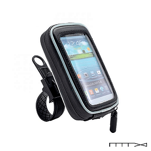 Suporte para smartphone iPhone 6, 5, 5S, Galaxy S4 com Alça estilo Zip-Tie Arkon SM3234 para guidão de motocicletas