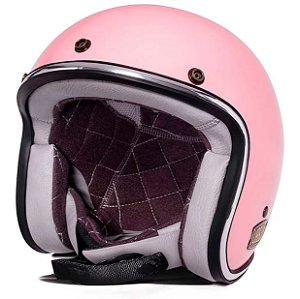 Capacete Aberto Urban Mod. Tracer Double D Live Pink Retro