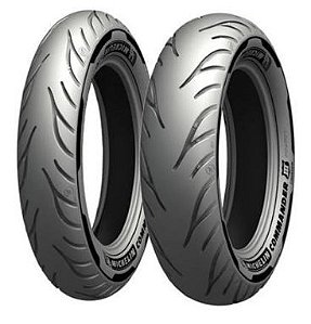 Pneus Michelin Commander III DYNA SUPER GLIDE, STREET BOB, LOW RIDER - 100/90B-19 (Diant) e 160/70B-17 (Tras) - Par