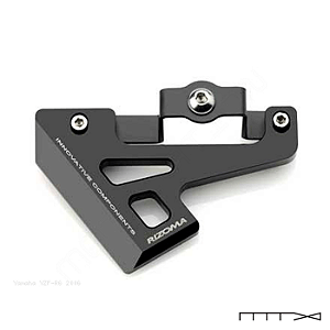 Protetor do Pé para Yamaha Yzf R6 - Rizoma  - Cor Preto