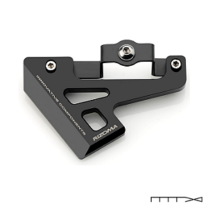 Protetor do Pé para Kawasaki Zx-6R, Zx-10R - Rizoma  - Cor Preto
