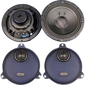Kit de alto-falante de carenagem  J & M Mod. HCR2-6712TW-XXR - Touring 2014 à 2023